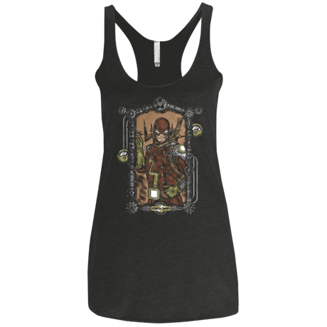 T-Shirts Vintage Black / X-Small Captain Speed Women's Triblend Racerback Tank