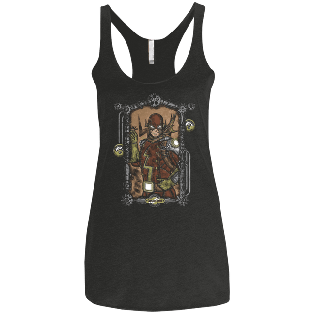 T-Shirts Vintage Black / X-Small Captain Speed Women's Triblend Racerback Tank