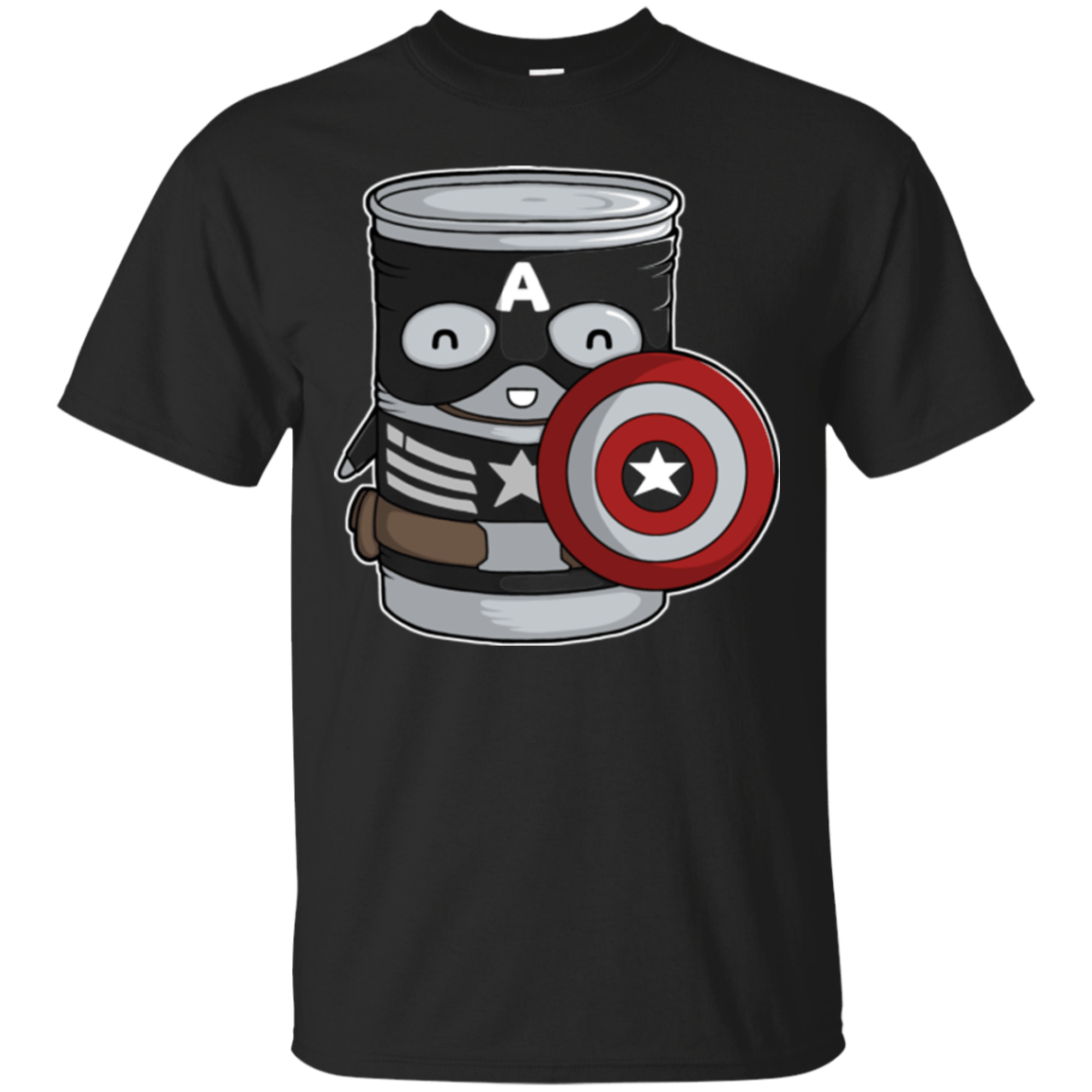 T-Shirts Black / Small CapTin America T-Shirt