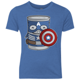 T-Shirts Vintage Royal / YXS CapTin America Youth Triblend T-Shirt