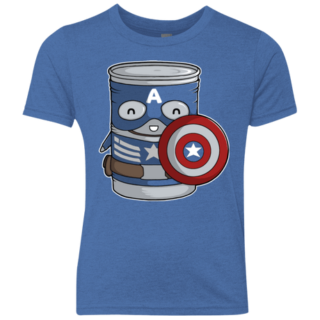 T-Shirts Vintage Royal / YXS CapTin America Youth Triblend T-Shirt