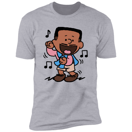 T-Shirts Heather Grey / S Carlton Brown Men's Premium T-Shirt