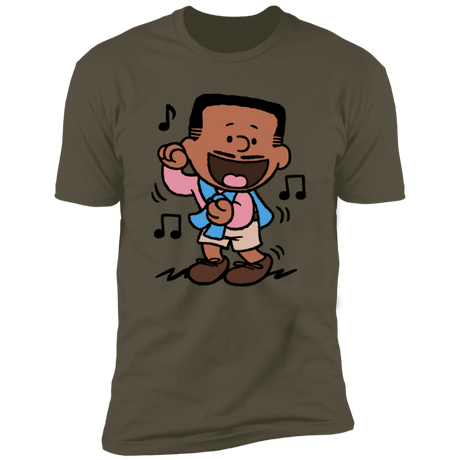 T-Shirts Military Green / S Carlton Brown Men's Premium T-Shirt