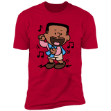 T-Shirts Red / S Carlton Brown Men's Premium T-Shirt