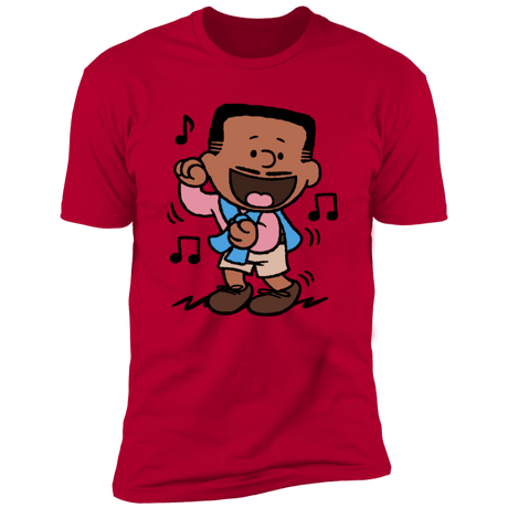 T-Shirts Red / S Carlton Brown Men's Premium T-Shirt