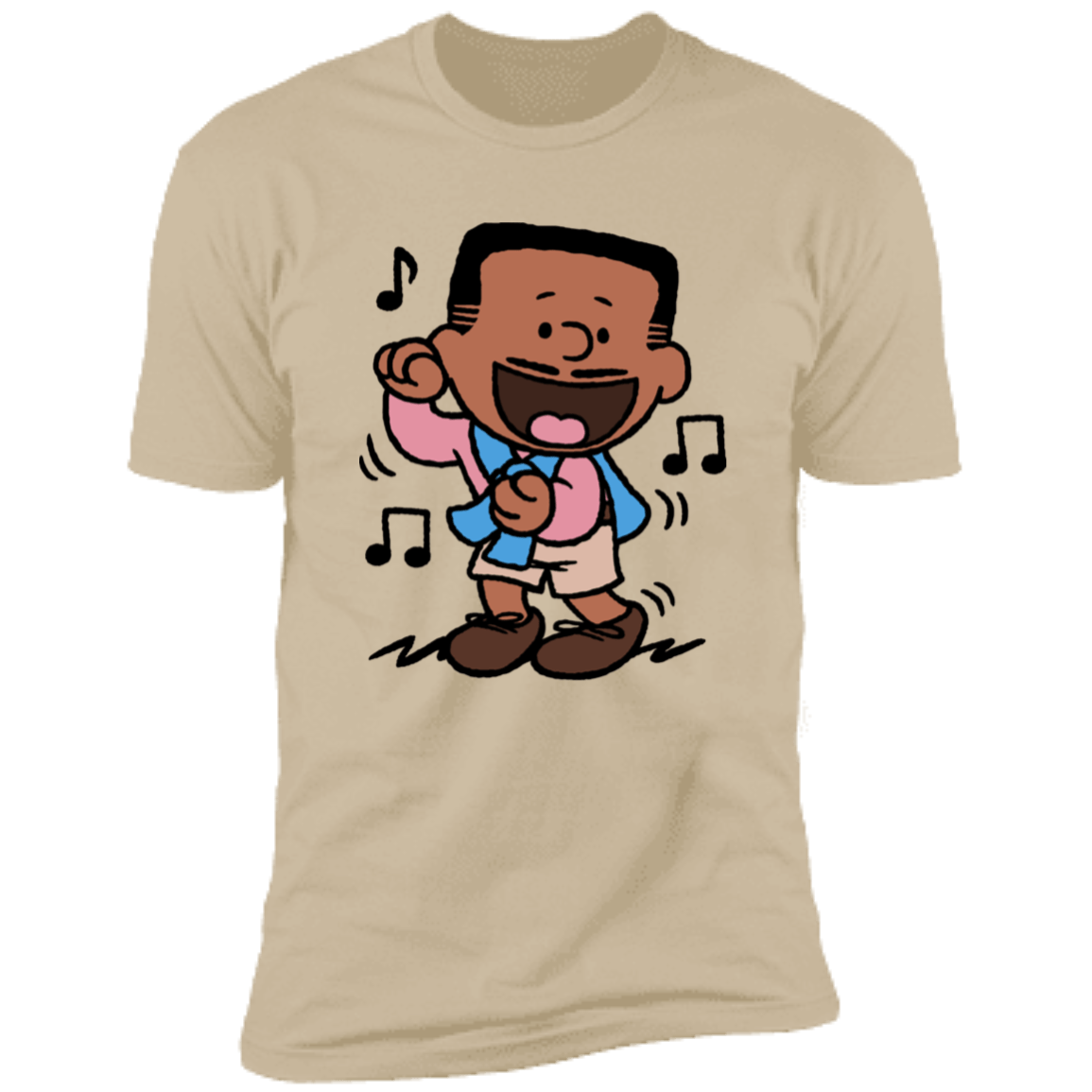 T-Shirts Sand / S Carlton Brown Men's Premium T-Shirt