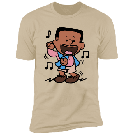 T-Shirts Sand / S Carlton Brown Men's Premium T-Shirt