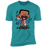 T-Shirts Tahiti Blue / S Carlton Brown Men's Premium T-Shirt