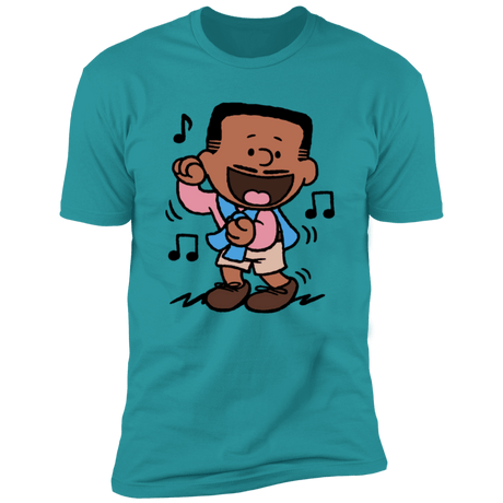 T-Shirts Tahiti Blue / S Carlton Brown Men's Premium T-Shirt