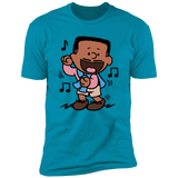 T-Shirts Turquoise / S Carlton Brown Men's Premium T-Shirt