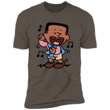 T-Shirts Warm Grey / S Carlton Brown Men's Premium T-Shirt