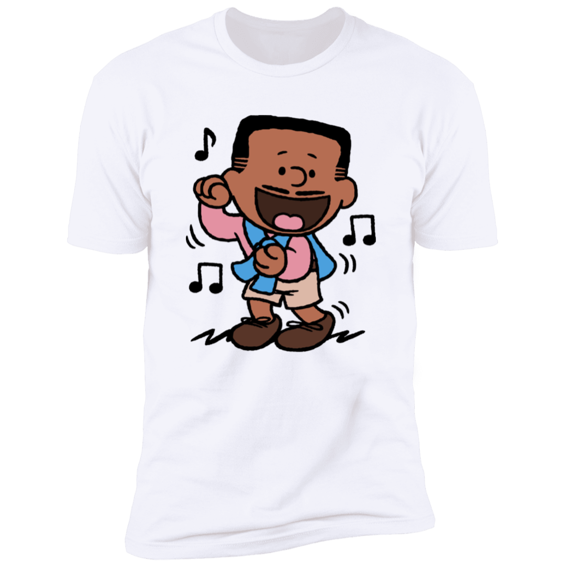 T-Shirts White / S Carlton Brown Men's Premium T-Shirt