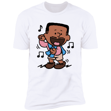 T-Shirts White / S Carlton Brown Men's Premium T-Shirt