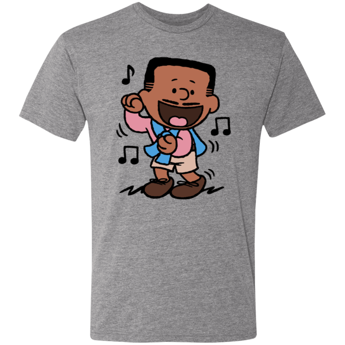 T-Shirts Premium Heather / S Carlton Brown Men's Triblend T-Shirt