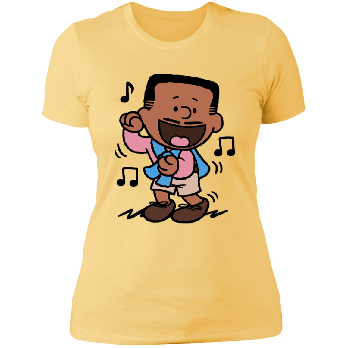 T-Shirts Banana Cream/ / S Carlton Brown Women's Premium T-Shirt