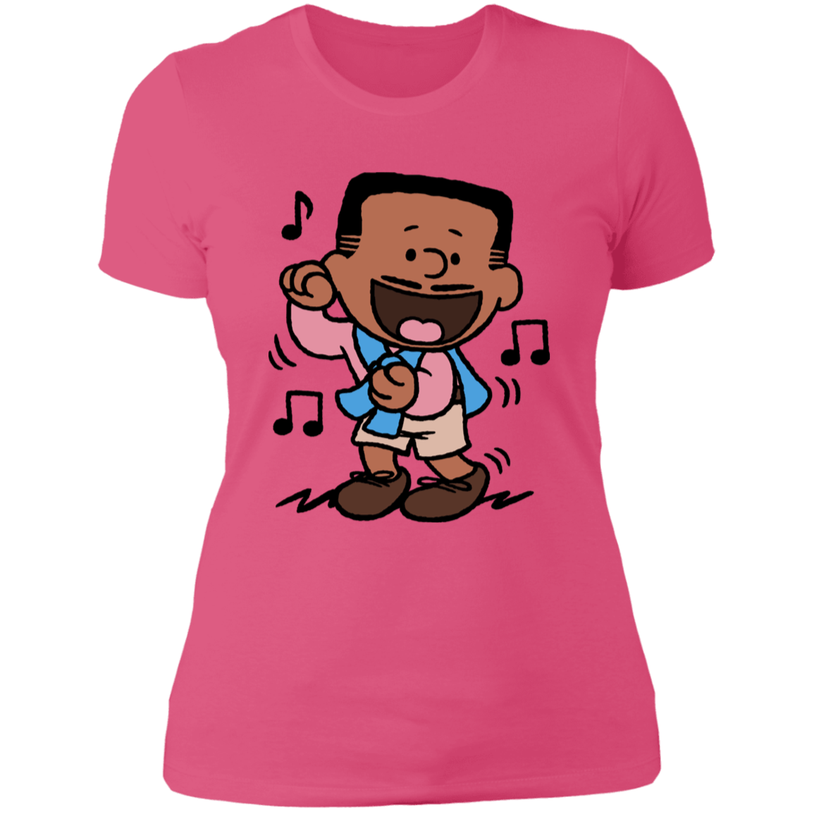 T-Shirts Hot Pink / S Carlton Brown Women's Premium T-Shirt