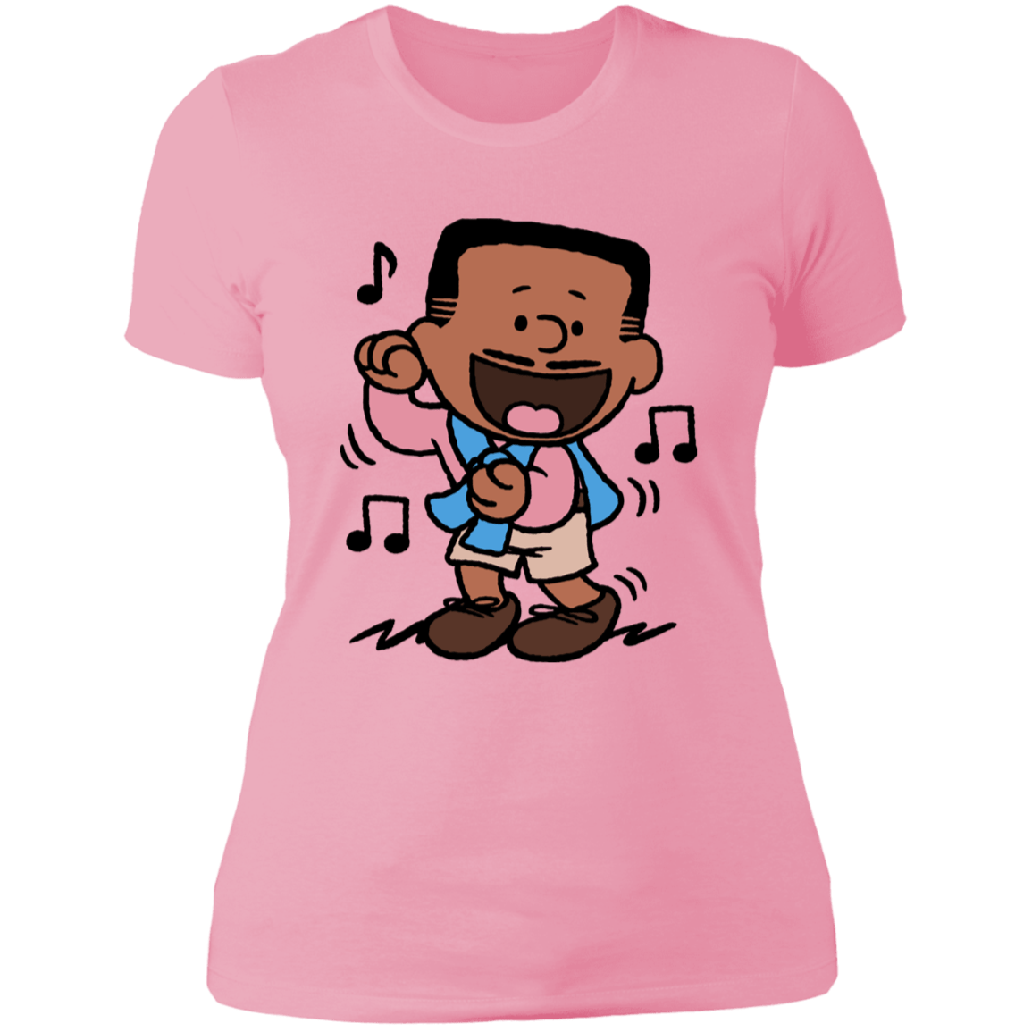 T-Shirts Light Pink / S Carlton Brown Women's Premium T-Shirt