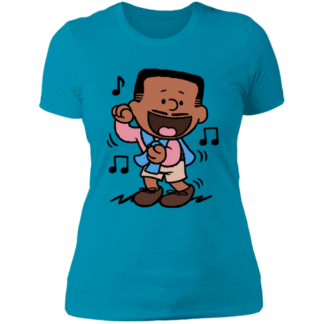 T-Shirts Turquoise / S Carlton Brown Women's Premium T-Shirt