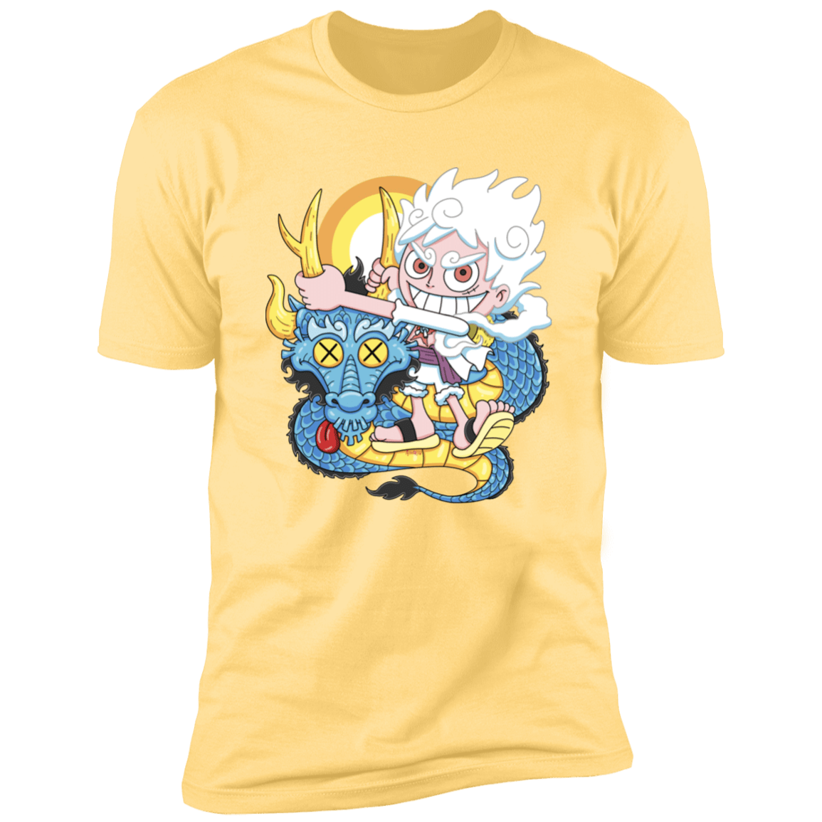 T-Shirts Banana Cream / S Cartoon Pirate Men's Premium T-Shirt