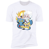 T-Shirts White / S Cartoon Pirate Men's Premium T-Shirt