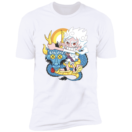 T-Shirts White / S Cartoon Pirate Men's Premium T-Shirt
