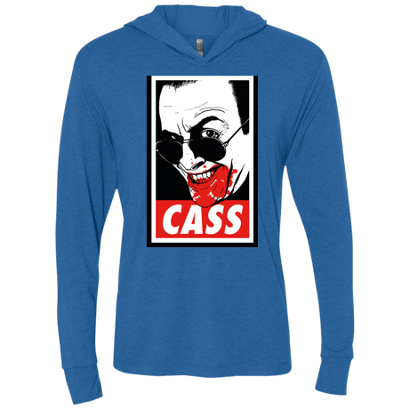 T-Shirts Vintage Royal / X-Small CASS Triblend Long Sleeve Hoodie Tee