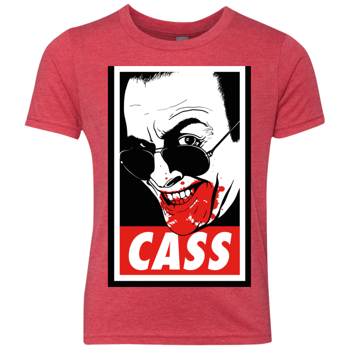 T-Shirts Vintage Red / YXS CASS Youth Triblend T-Shirt