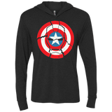 T-Shirts Vintage Black / X-Small Casualties of War Triblend Long Sleeve Hoodie Tee