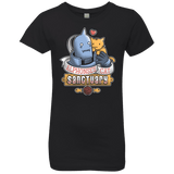 T-Shirts Black / YXS CAT SANCTUARY Girls Premium T-Shirt