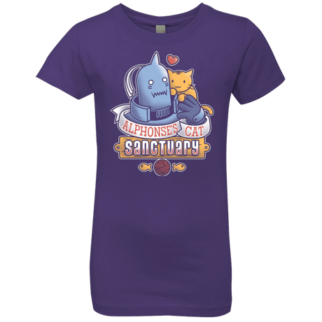 T-Shirts Purple Rush / YXS CAT SANCTUARY Girls Premium T-Shirt