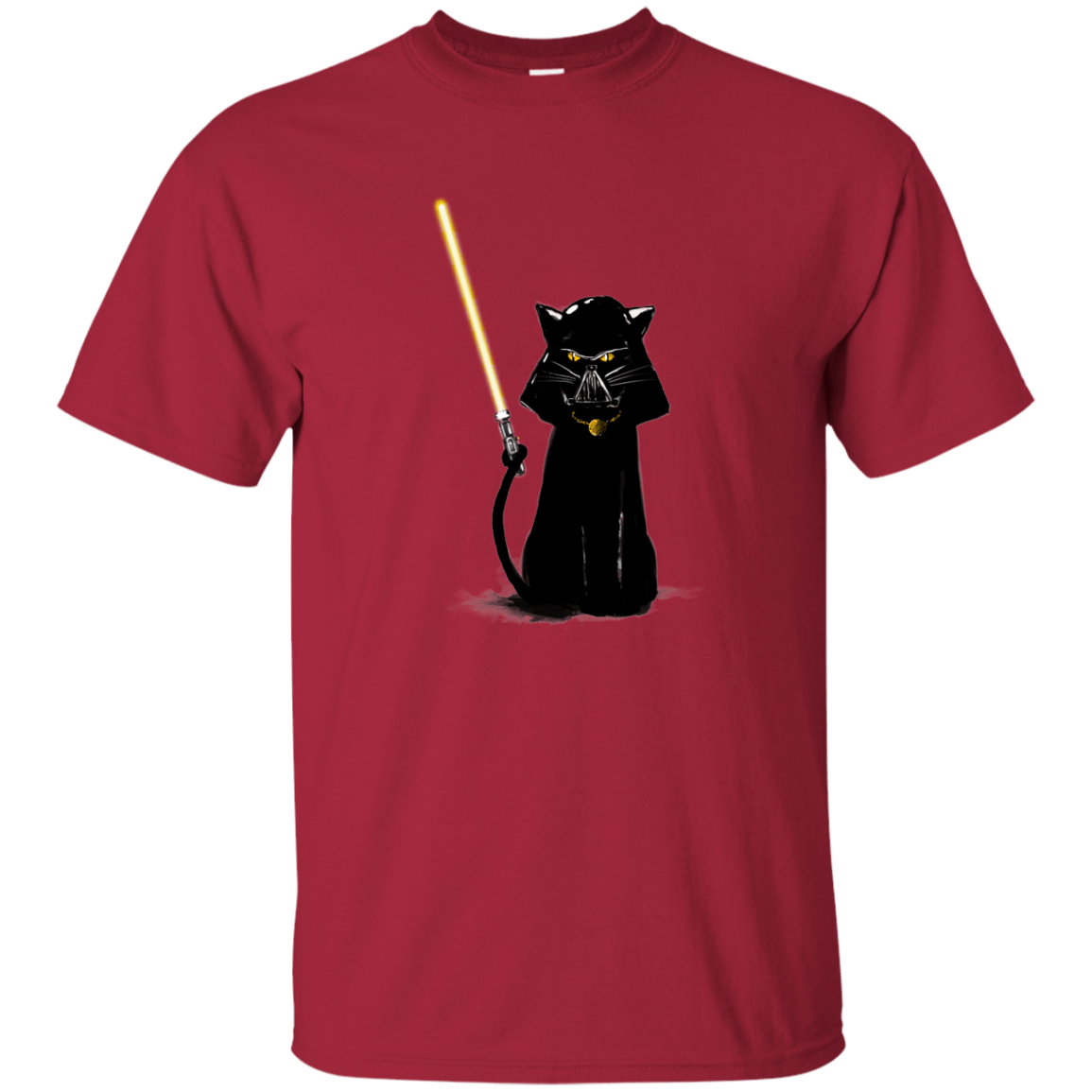 T-Shirts Cardinal / S Cat Vader T-Shirt