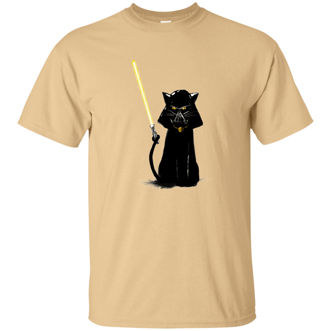 T-Shirts Vegas Gold / S Cat Vader T-Shirt