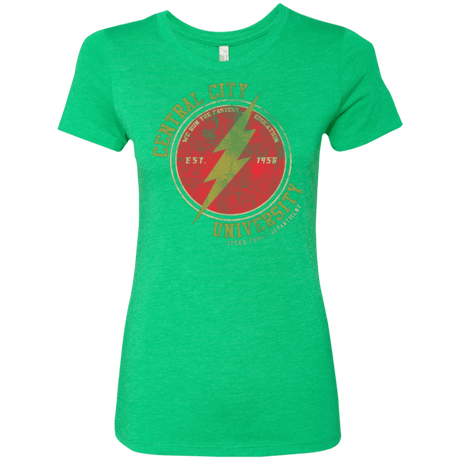 T-Shirts Envy / Small Central City U Women's Triblend T-Shirt