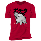 T-Shirts Red / S Chainsaw Devil sumi-e Men's Premium T-Shirt