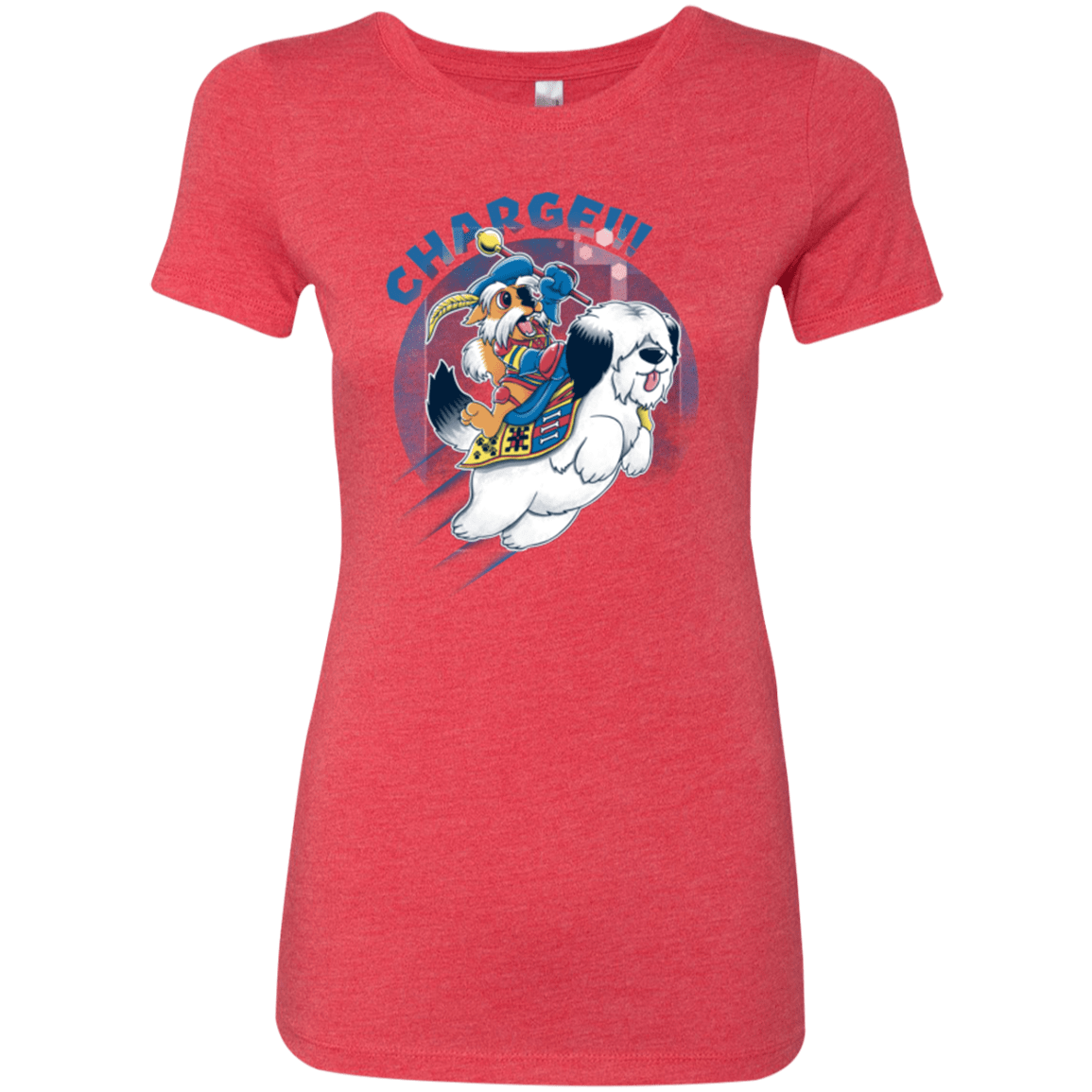 T-Shirts Vintage Red / Small Charge Women's Triblend T-Shirt