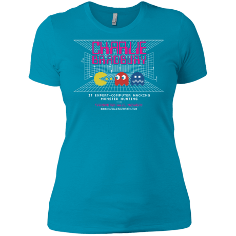 T-Shirts Turquoise / X-Small Charlie Bradbury IT Women's Premium T-Shirt
