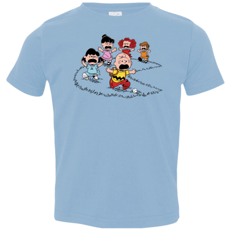 T-Shirts Light Blue / 2T Charlie Pac Man Toddler Premium T-Shirt