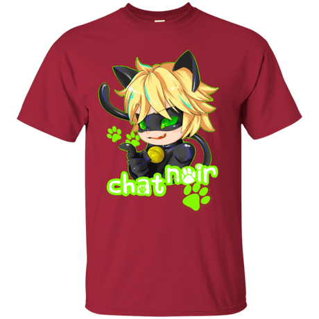 T-Shirts Cardinal / Small Chat Noir T-Shirt