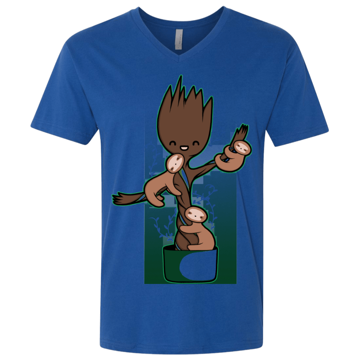 T-Shirts Royal / X-Small Chilling Out Men's Premium V-Neck