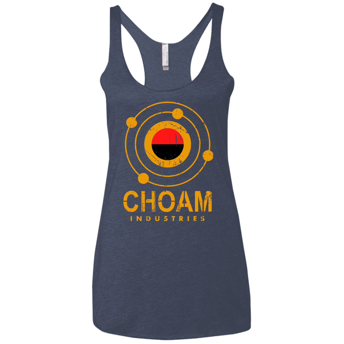 T-Shirts Vintage Navy / X-Small Choam Women's Triblend Racerback Tank