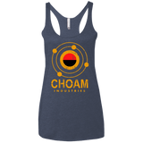 T-Shirts Vintage Navy / X-Small Choam Women's Triblend Racerback Tank