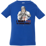 T-Shirts Royal / 6 Months Choose Wisely Infant PremiumT-Shirt