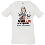 T-Shirts White / 6 Months Choose Wisely Infant PremiumT-Shirt