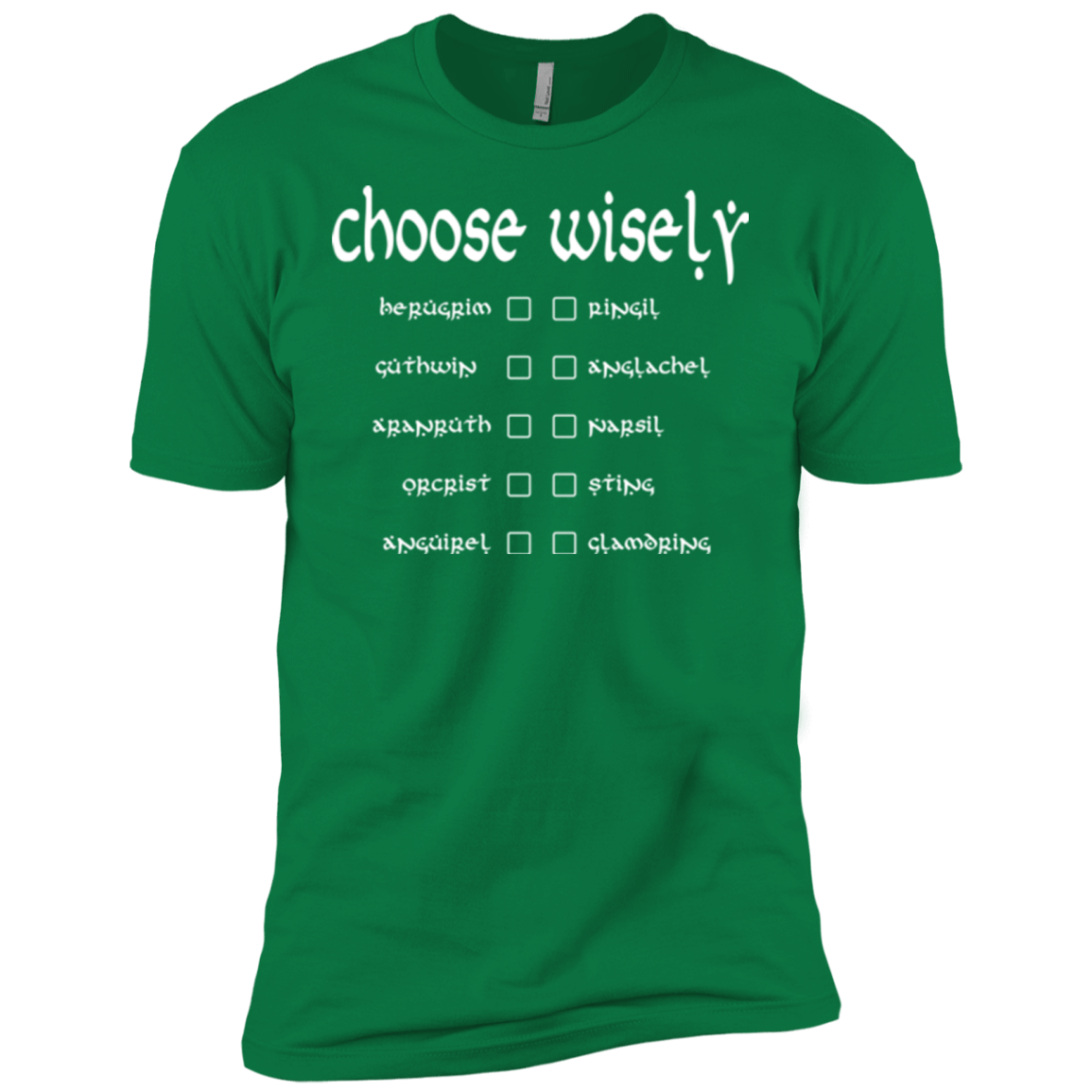 T-Shirts Kelly Green / X-Small Choose wisely Men's Premium T-Shirt
