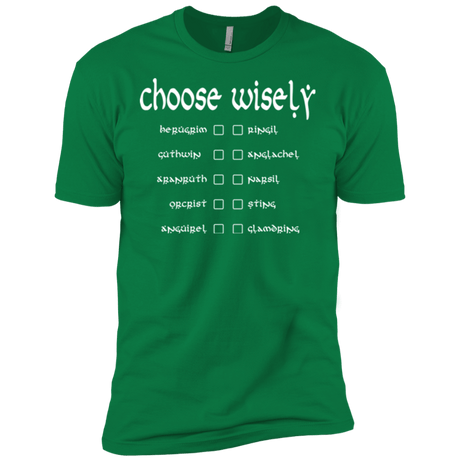 T-Shirts Kelly Green / X-Small Choose wisely Men's Premium T-Shirt