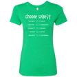 T-Shirts Envy / Small Choose wisely Women's Triblend T-Shirt