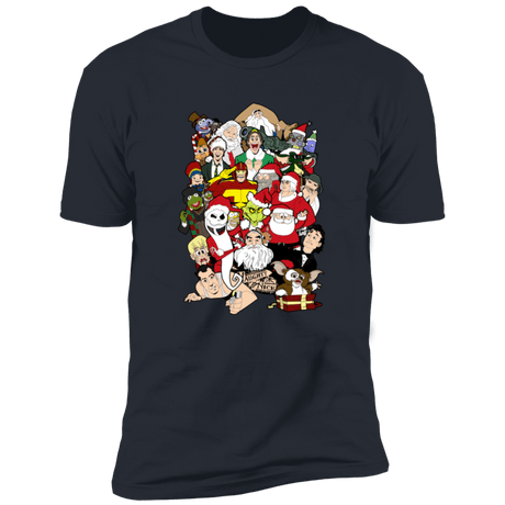 T-Shirts Indigo / S Christmas Chaos Men's Premium T-Shirt