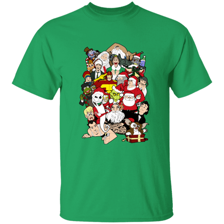 T-Shirts Irish Green / YXS Christmas Chaos Youth T-Shirt