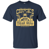 T-Shirts Navy / Small Chucks Texan Grill T-Shirt