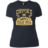 T-Shirts Indigo / X-Small Chucks Texan Grill Women's Premium T-Shirt